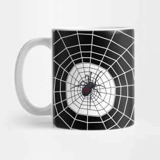 Black Widow Spider Web Mug